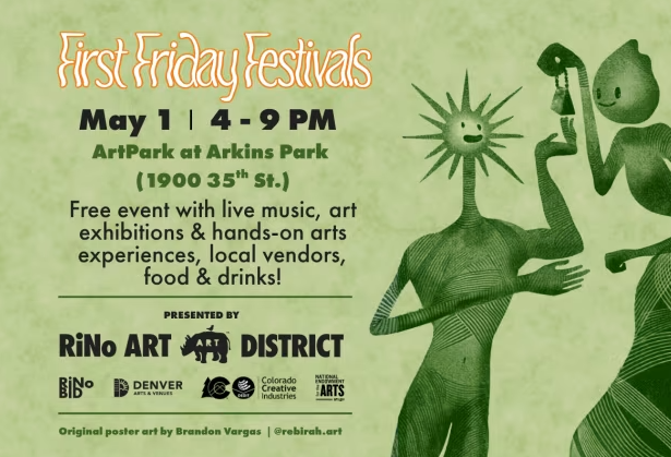 🎉 May First Friday Festival (RiNo Art District)